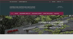 Desktop Screenshot of cce.iisc.ernet.in