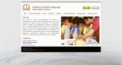 Desktop Screenshot of ceas.iisc.ernet.in