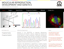 Tablet Screenshot of mrdg.iisc.ernet.in