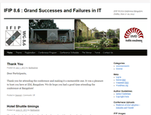Tablet Screenshot of ifip86.iimb.ernet.in